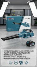 Souffleur Sans Fil Lithium MAXVOLT – Moteur Intelligent Haute Performance