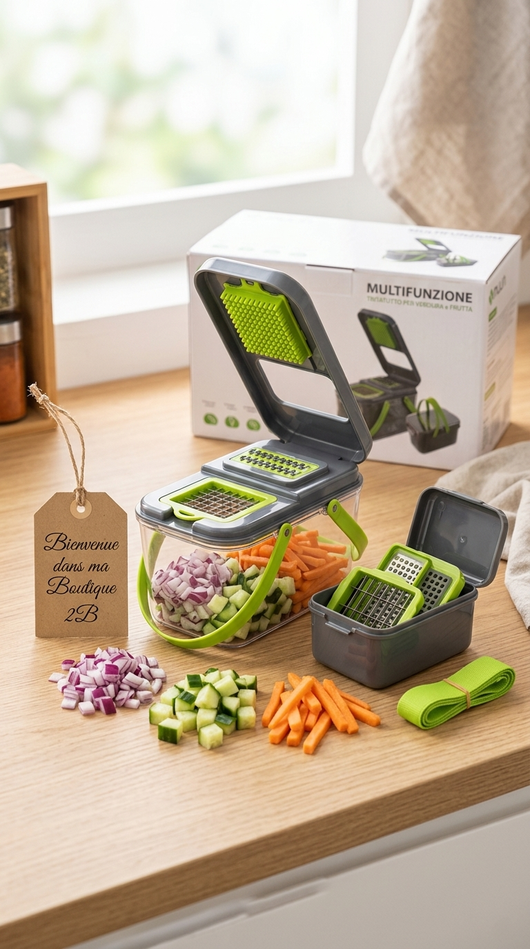 Hachoir à légumes 22 en 1