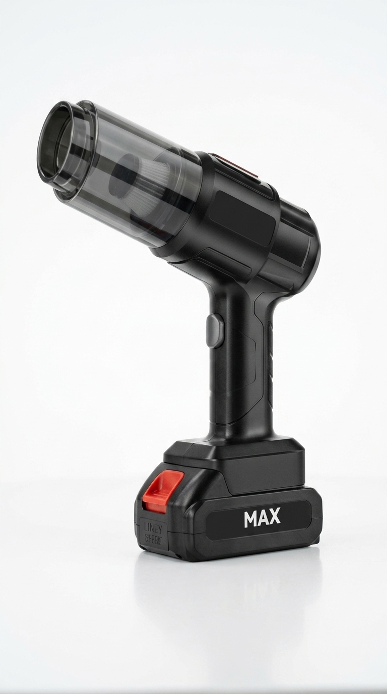 Aspirateur à Main Sans Fil 20V MAX – Multifonction, Puissant & Compact avec Filtration HEPA et Kit d’Accessoires